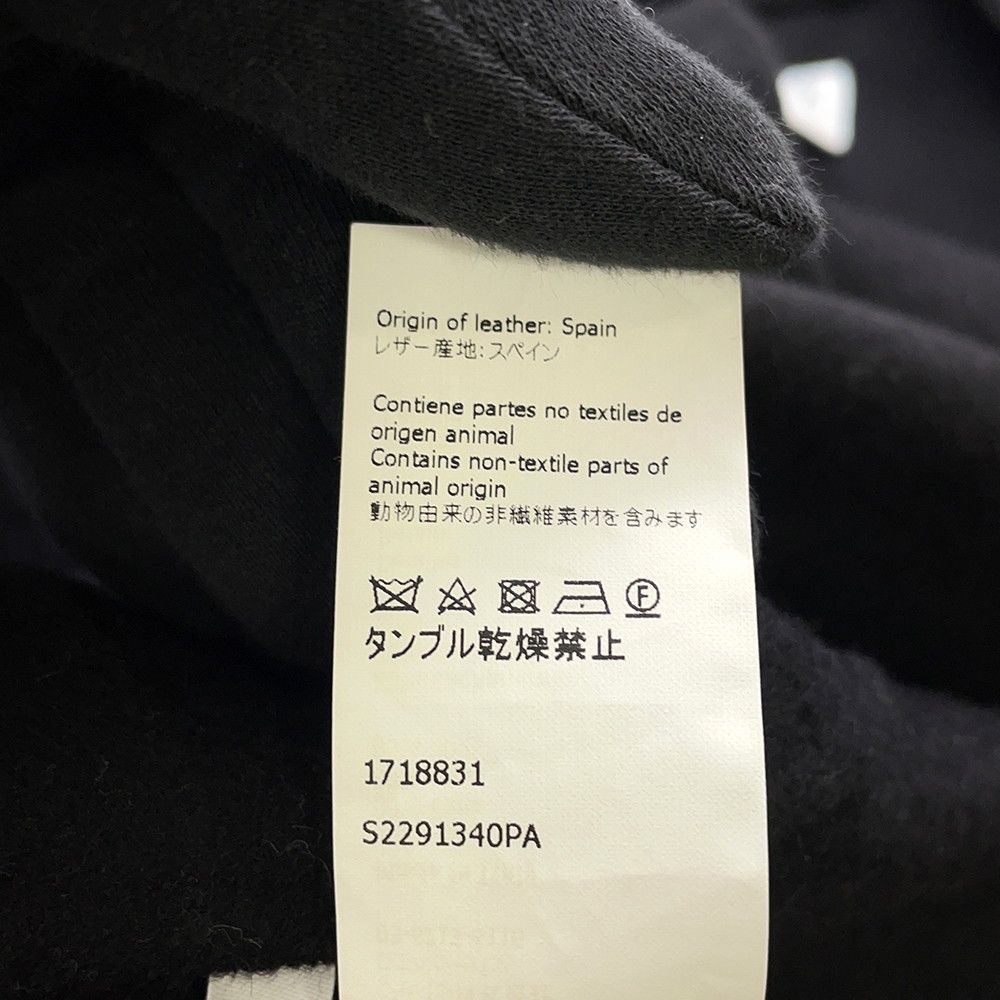 Loewe Coat Anagram Patch Cashmere Wool M Black — view 8