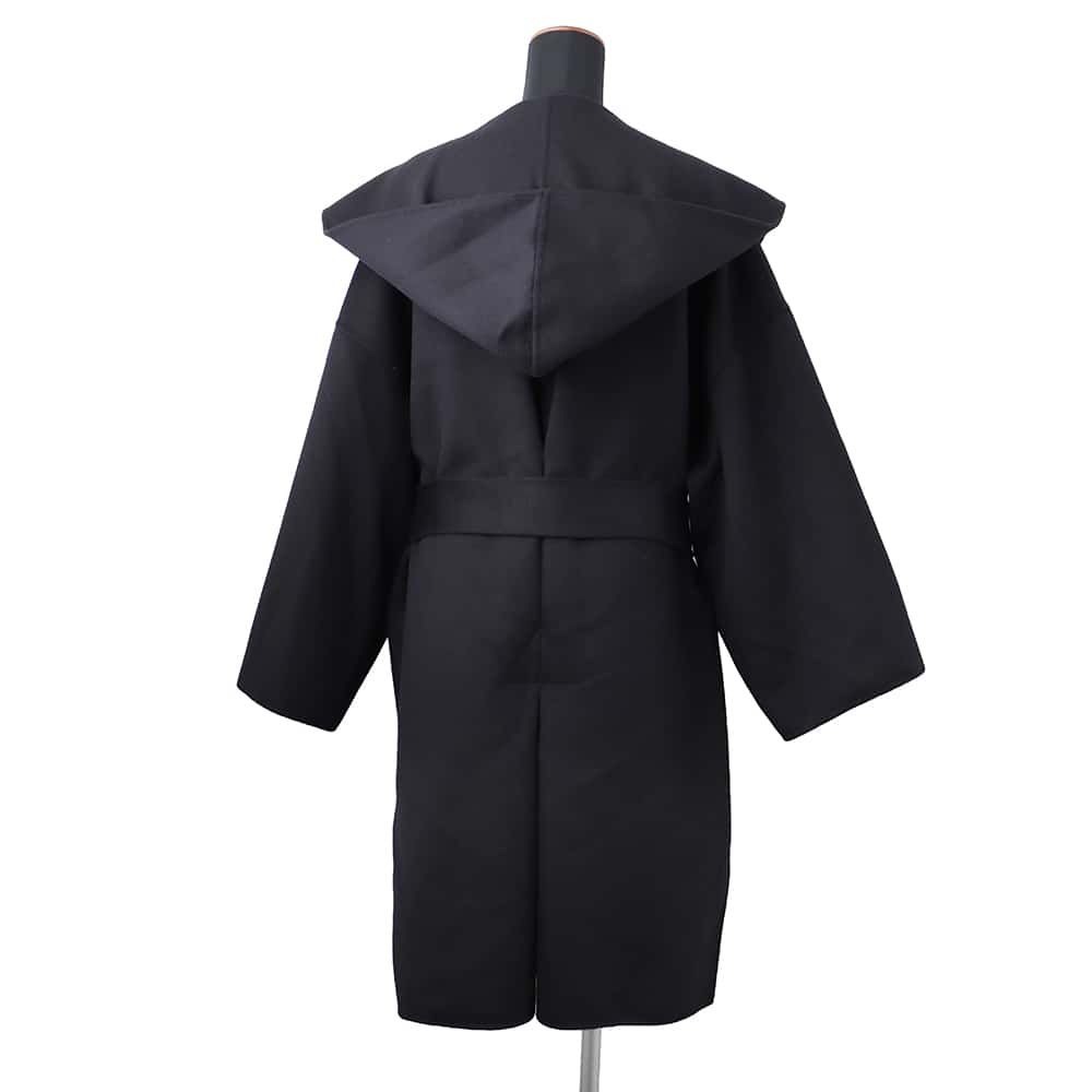 Loewe Coat Anagram Patch Cashmere Wool M Black — view 2