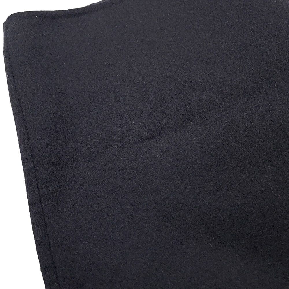 Loewe Coat Anagram Patch Cashmere Wool M Black — view 4
