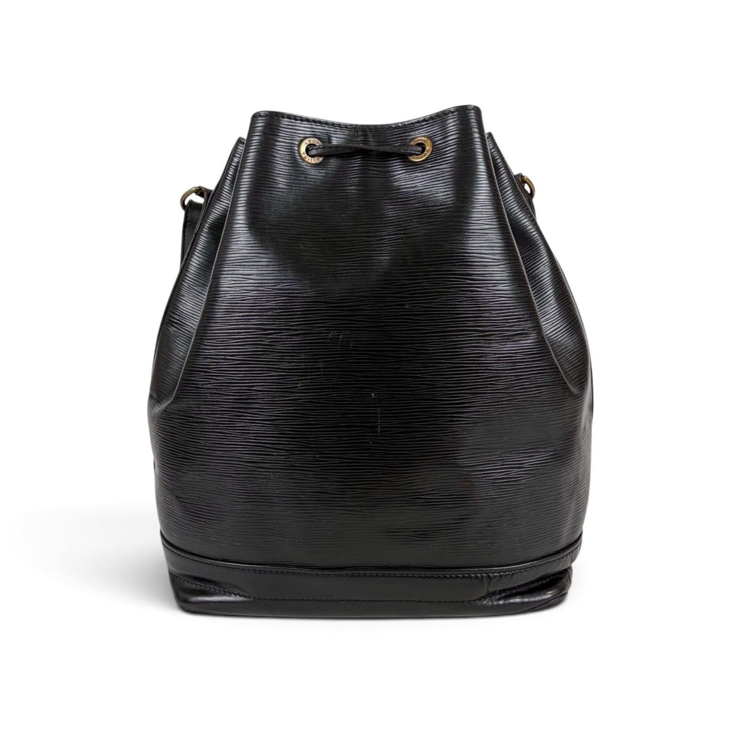 Louis Vuitton Noe Shoulder Bag Drawstring Noir Black Epi Leather — view 4