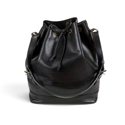 Louis Vuitton Noe Shoulder Bag Drawstring Noir Black Epi Leather — view 2
