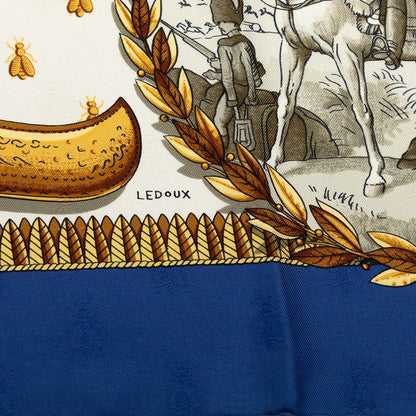 Hermes Carre 90 Napoleon Scarf Multicolor Silk — view 5
