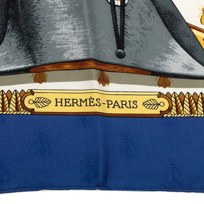 Hermes Carre 90 Napoleon Scarf Multicolor Silk — view 3