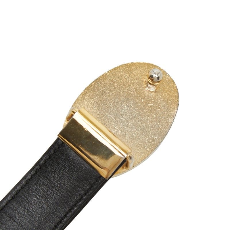 Dior Logo Belt 70 28 Black Leather — view 5
