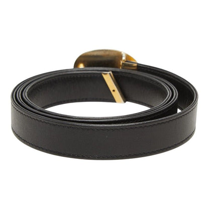 Dior Logo Belt 70 28 Black Leather — view 3