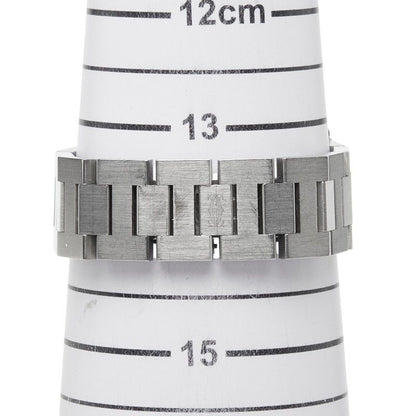 Cartier Pasha C Big Date Watch Black Silver Stainless Steel — view 7