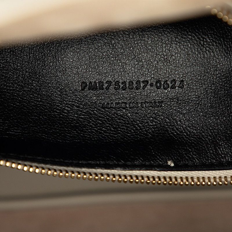 Saint Laurent YSL Logo le 7 Shoulder Bag White Leather — view 6