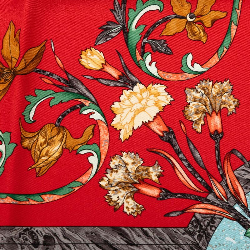 Hermes Carre 90 Oriental Stone and Western Stonework Pierres D' Orient Et D' — view 6