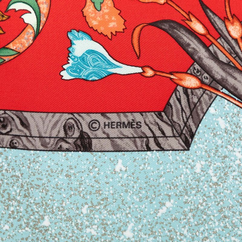 Hermes Carre 90 Oriental Stone and Western Stonework Pierres D' Orient Et D' — view 4