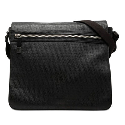 Dior Homme Shoulder Bag Black Leather