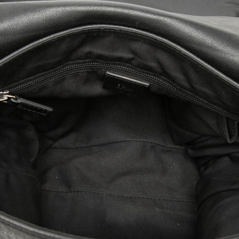 Dior Homme Shoulder Bag Black Leather — view 4