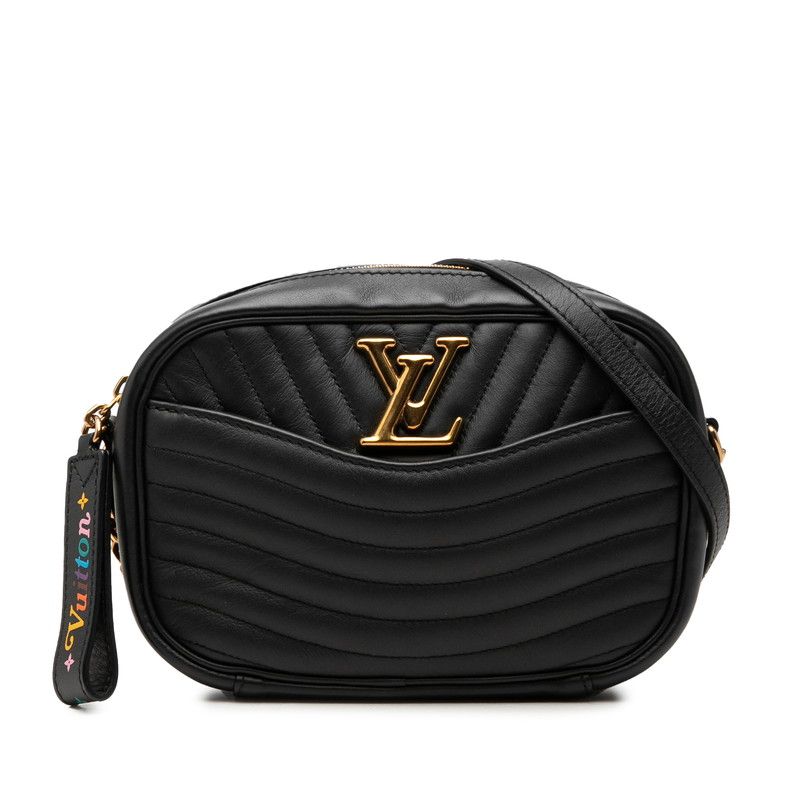 Louis Vuitton New Wave New Camera Bag Crossbody Black Leather