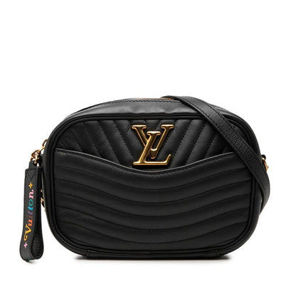 Louis Vuitton New Wave New Camera Bag Crossbody Black Leather