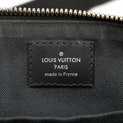 Louis Vuitton Damier Graphite Mick PM Crossbody Shoulder Bag Black Gray Leather — view 5