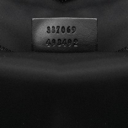 Gucci Sherry Line Tote Black Canvas Leather — view 6