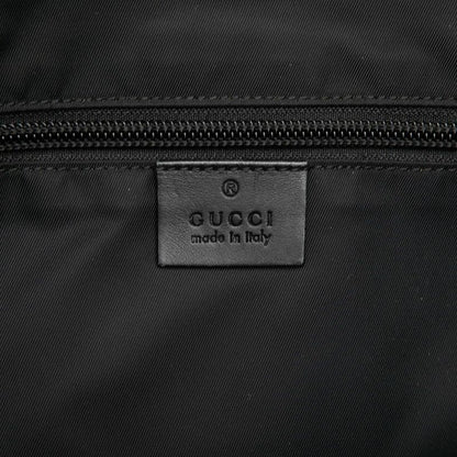 Gucci Sherry Line Tote Black Canvas Leather — view 5