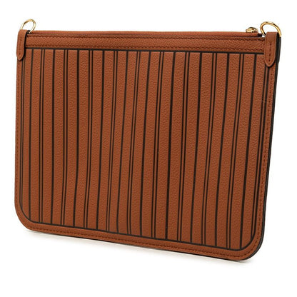 Louis Vuitton Neverfull Inside Out Included Pouch Brown Leather — view 2