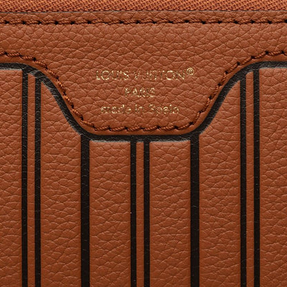 Louis Vuitton Neverfull Inside Out Included Pouch Brown Leather — view 5