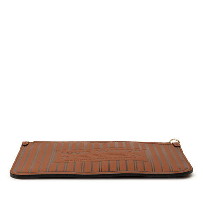 Louis Vuitton Neverfull Inside Out Included Pouch Brown Leather — view 3