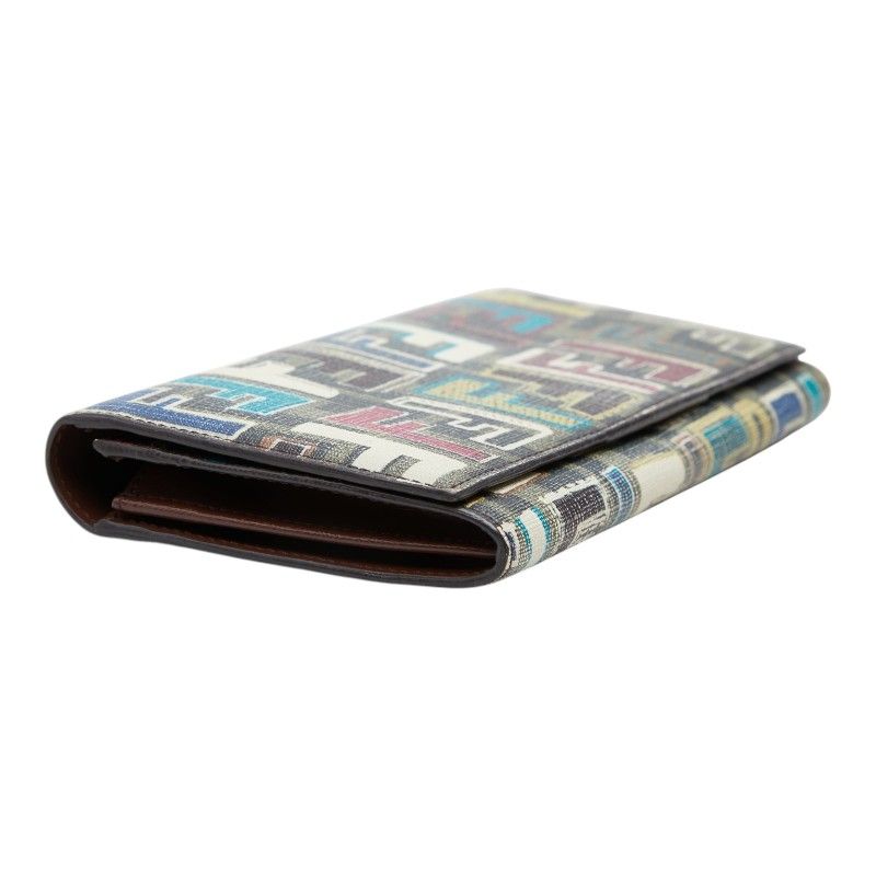 Fendi Zucca Wallet Multicolor Leather — view 5