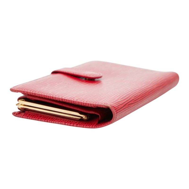 Louis Vuitton Epi Continental Viennois Wallet Castilian Red Leather — view 5