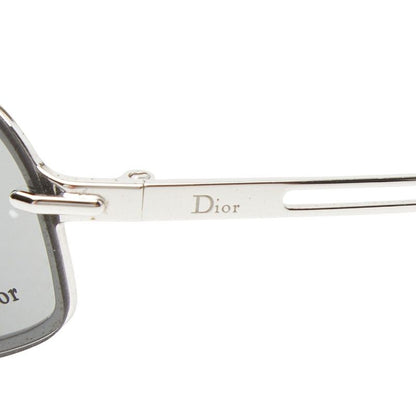 Dior Vintage Sunglasses Silver Acetate Metal Eyewear — view 5