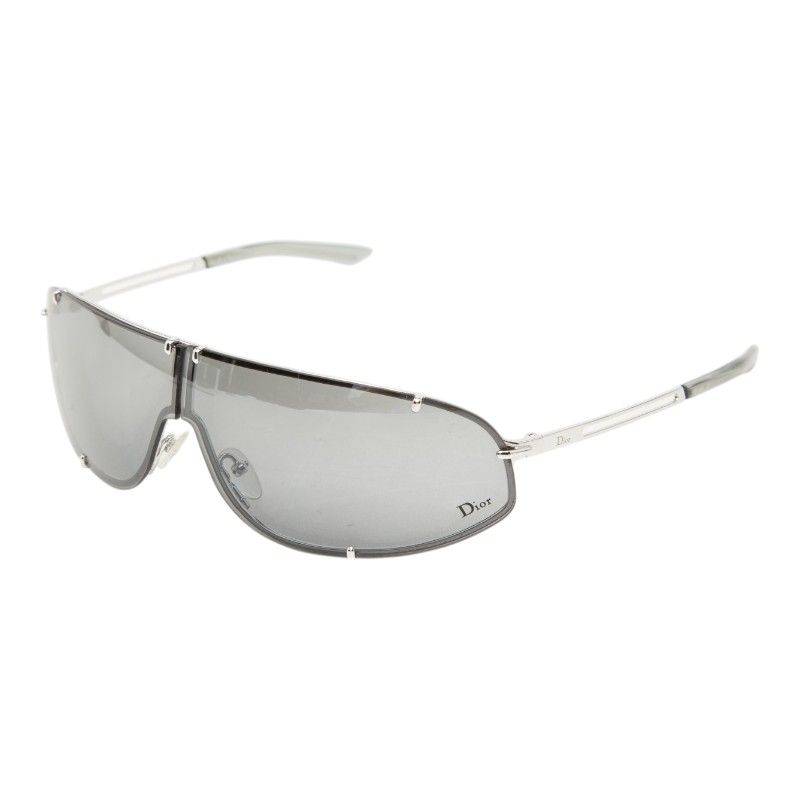 Dior Vintage Sunglasses Silver Acetate Metal Eyewear