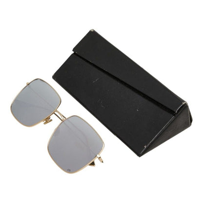 Dior Sunglasses Gold Black Acetate Plated Eyewear — view 9