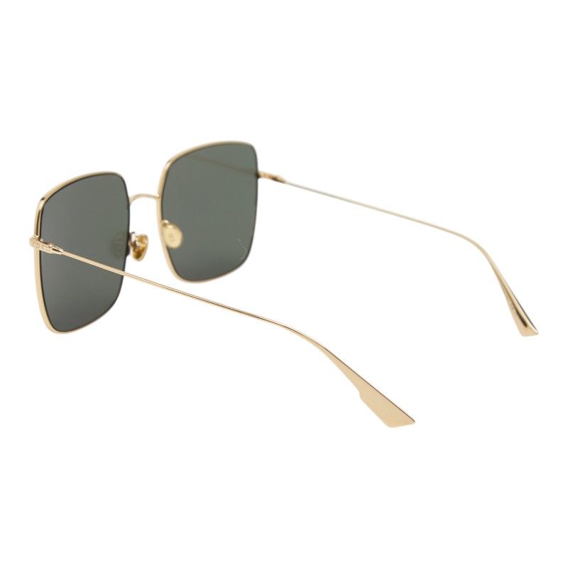 Dior Sunglasses Gold Black Acetate Plated Eyewear — view 2