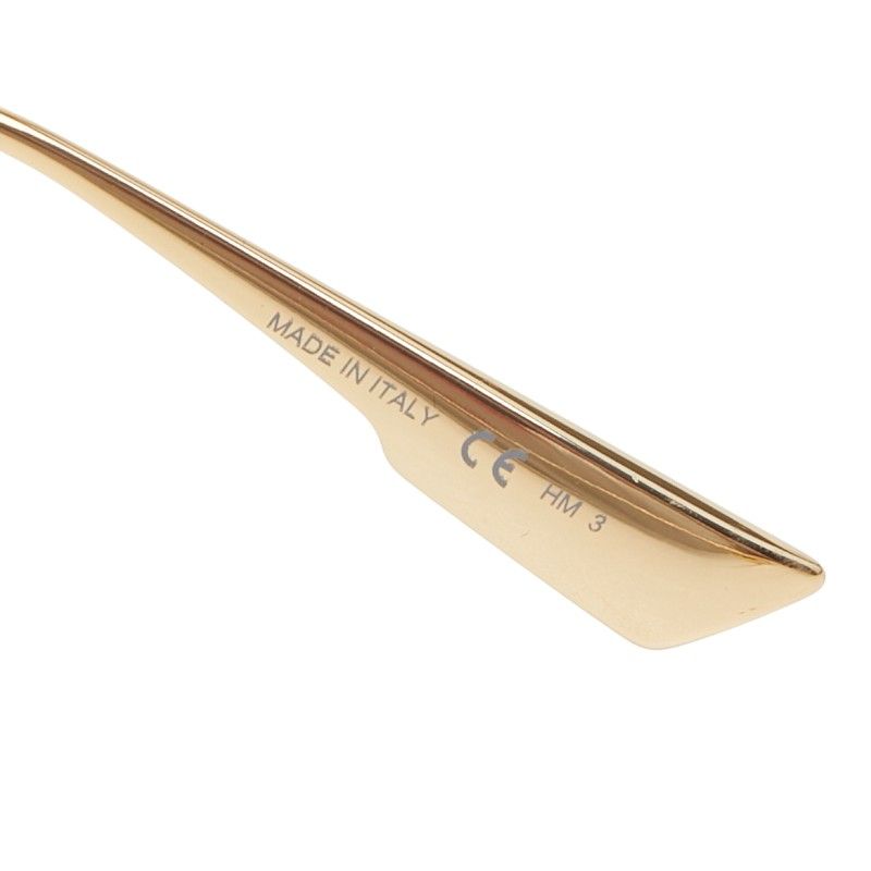 Dior Sunglasses Gold Black Acetate Plated Eyewear — view 8