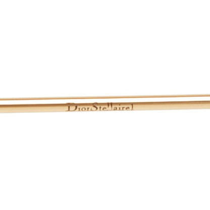 Dior Sunglasses Gold Black Acetate Plated Eyewear — view 6