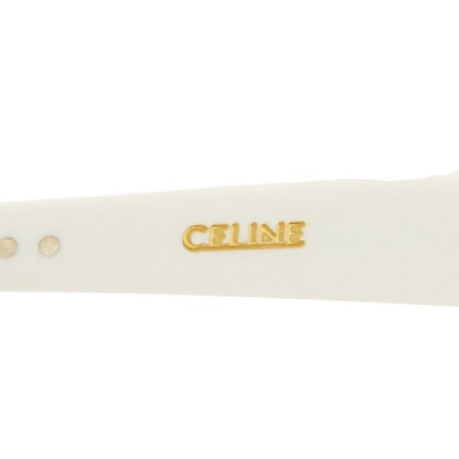 Celine Logo Sunglasses White Acetate Eyewear — view 5
