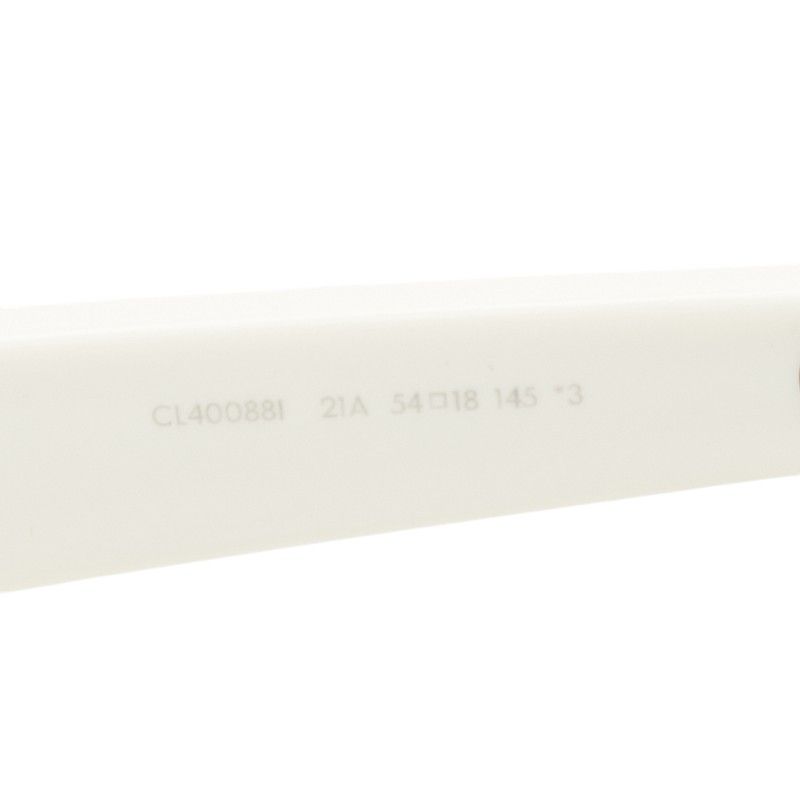 Celine Logo Sunglasses White Acetate Eyewear — view 6