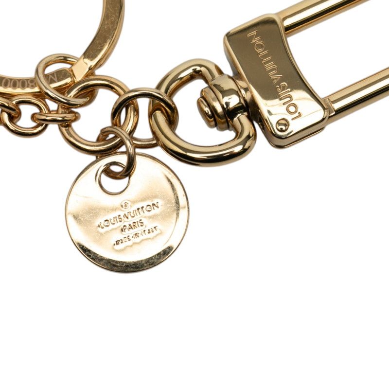 Louis Vuitton LV Circle Key Holder Bag Charm Gold Plating — view 5