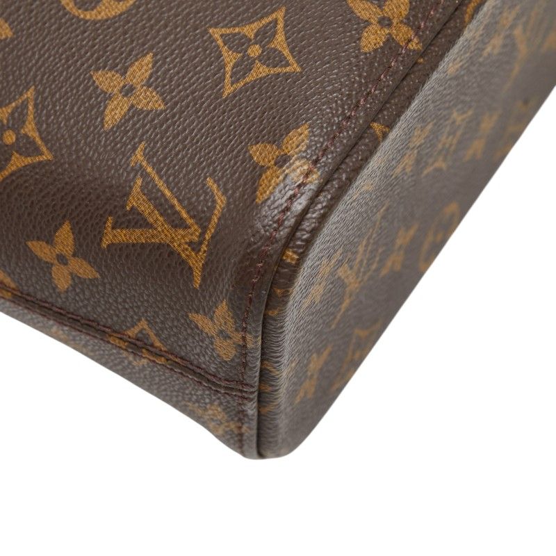 Louis Vuitton Monogram Luco Tote Brown Leather — view 5