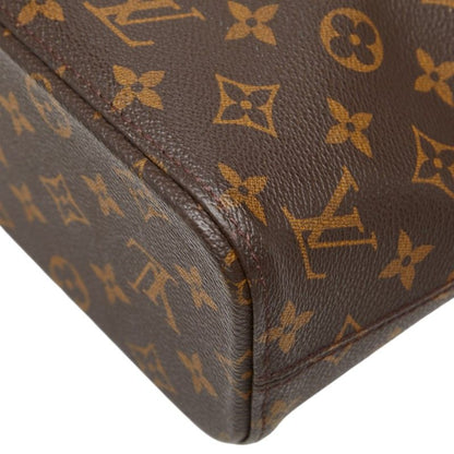 Louis Vuitton Monogram Luco Tote Brown Leather — view 6