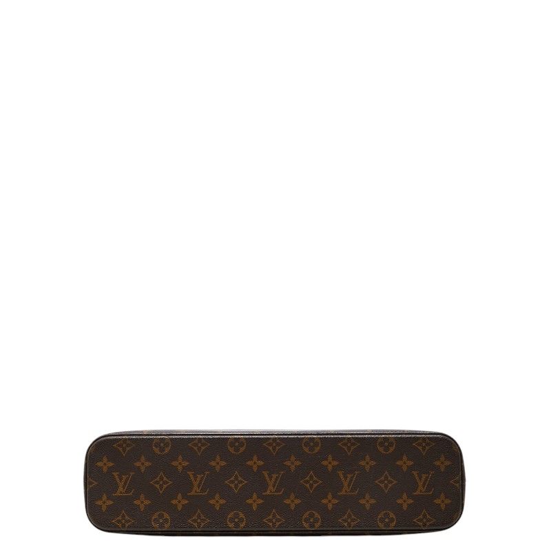 Louis Vuitton Monogram Luco Tote Brown Leather — view 3