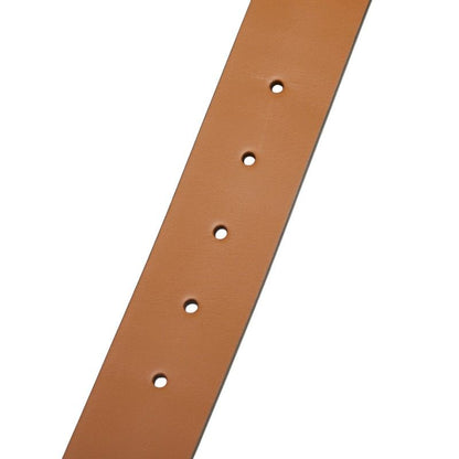Gucci Interlocking Belt 85 34 GG Buckle Brown Leather — view 7