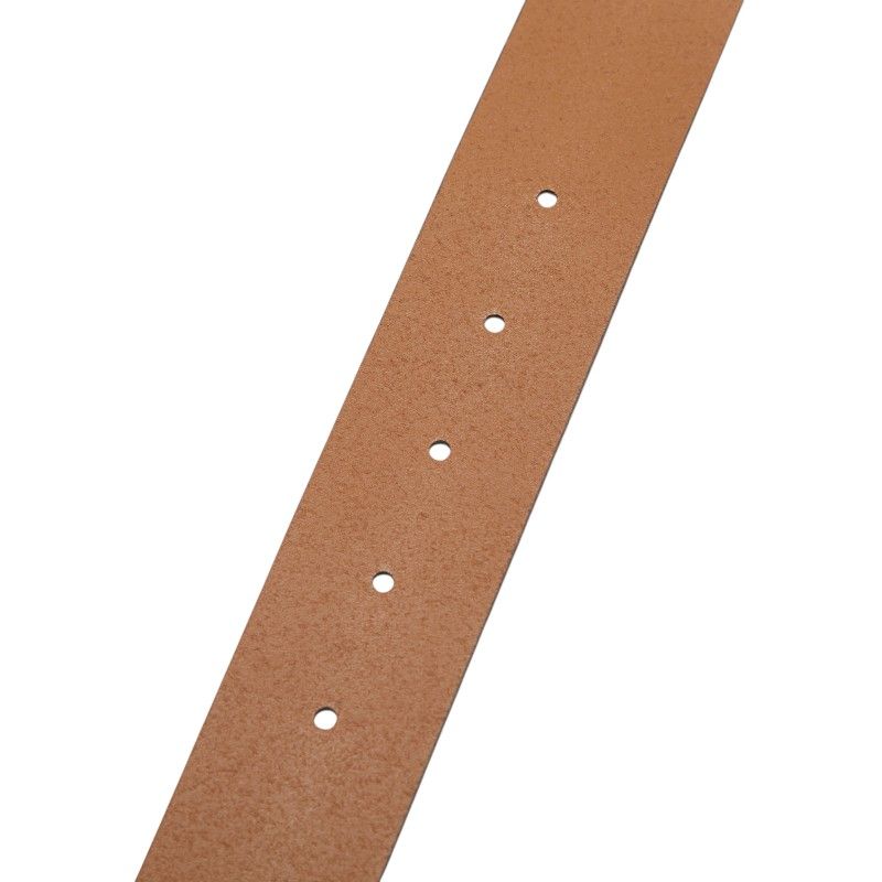 Gucci Interlocking Belt 85 34 GG Buckle Brown Leather — view 6