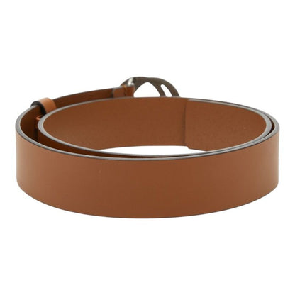 Gucci Interlocking Belt 85 34 GG Buckle Brown Leather — view 3