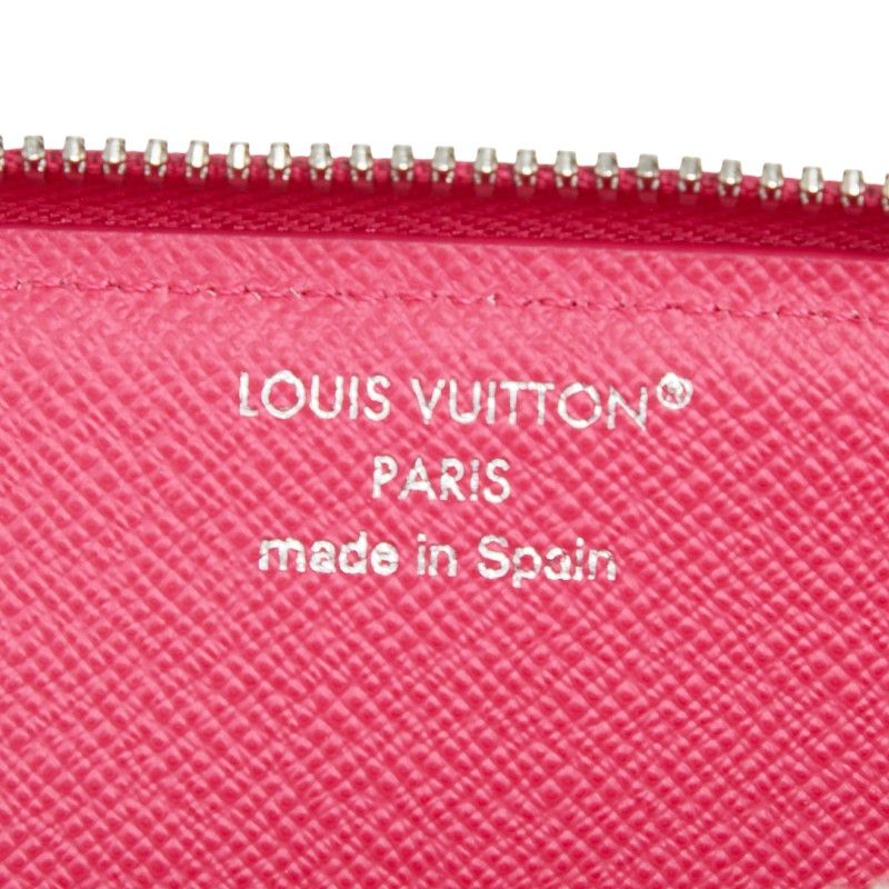 Louis Vuitton Pencil Pouch Charlotte Pen Case Brown Pondicherry Pink Leather — view 7