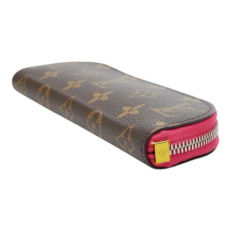 Louis Vuitton Pencil Pouch Charlotte Pen Case Brown Pondicherry Pink Leather — view 4