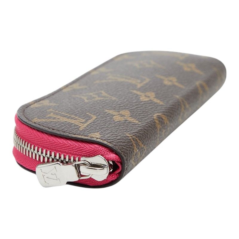 Louis Vuitton Pencil Pouch Charlotte Pen Case Brown Pondicherry Pink Leather — view 5