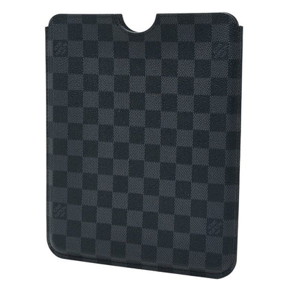 Louis Vuitton Damier Graphite Etui iPad Tablet Case Black Gray — view 2