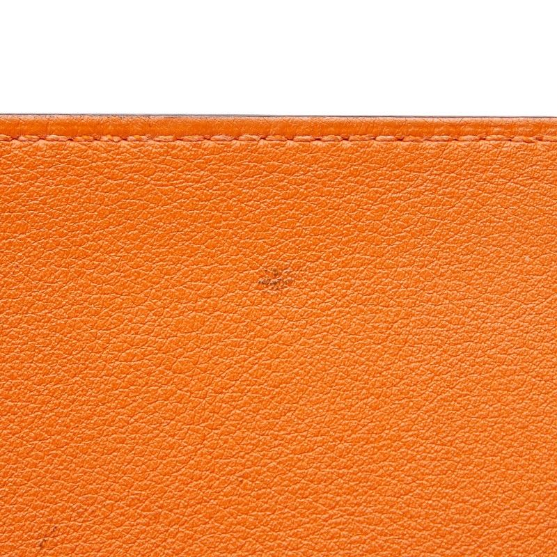 Hermes Agenda Vision Notebook Cover Orange Swift — view 8