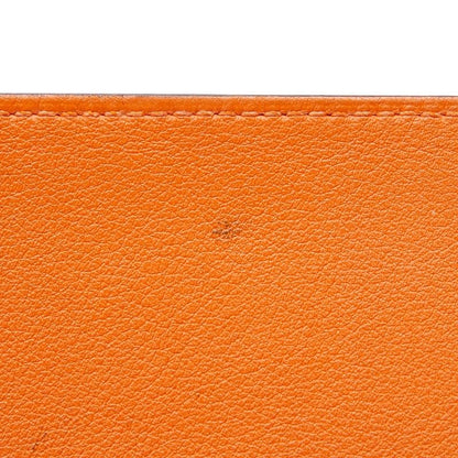 Hermes Agenda Vision Notebook Cover Orange Swift — view 8