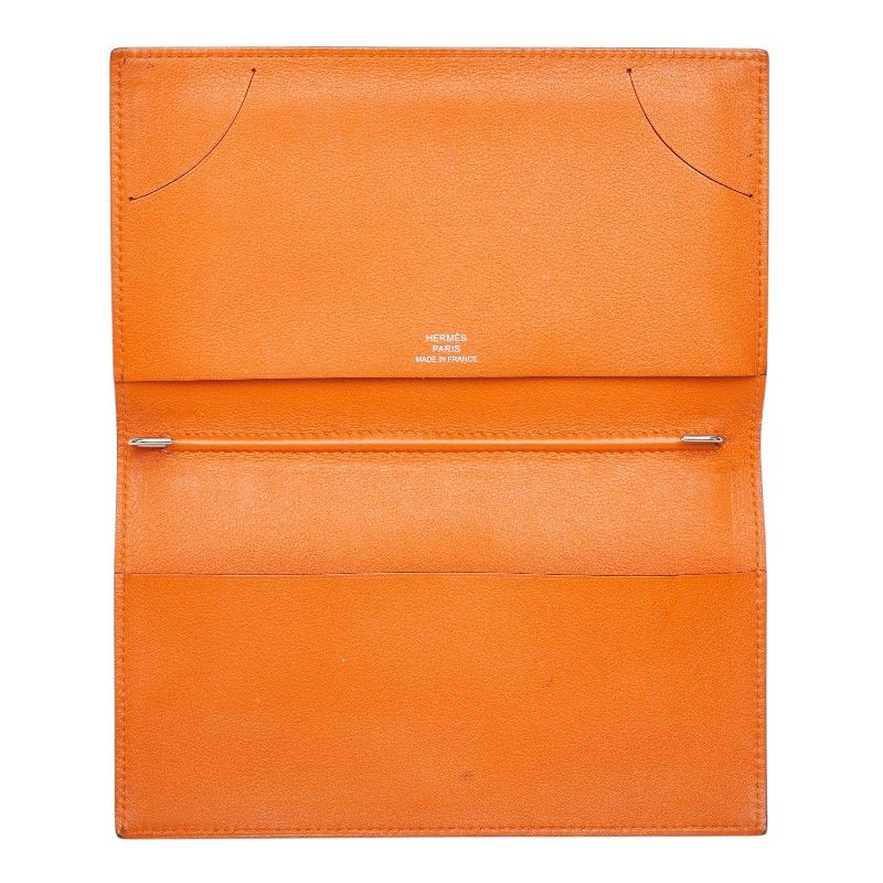 Hermes Agenda Vision Notebook Cover Orange Swift — view 6