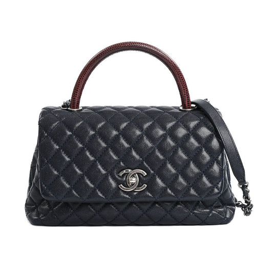 Chanel Handbag Top Handle Flap