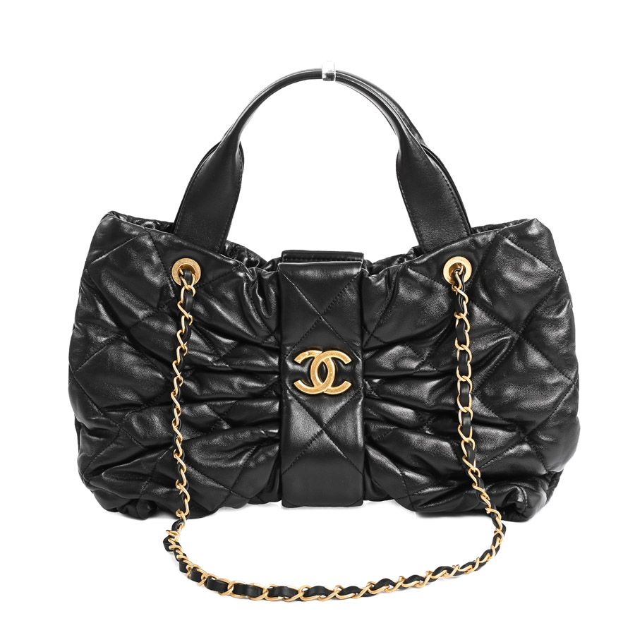 Chanel Handbag Bowbag Black