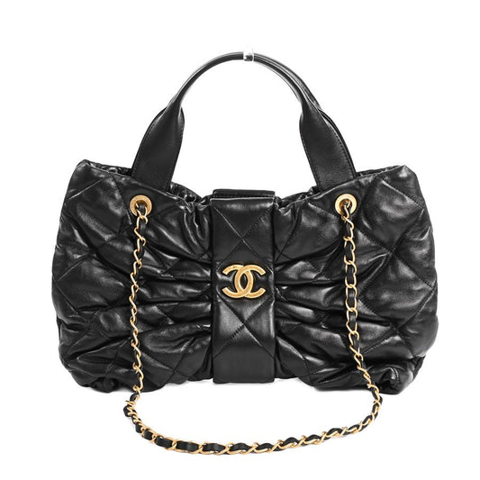 Chanel Handbag Bowbag Black